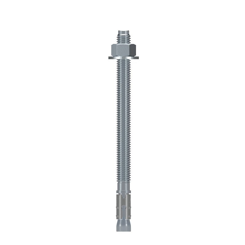SIMPSON STRONG-TIE Simpson Strong-Tie Strong-Bolt 2 STB2-50700P1 Wedge Anchor, 1/2 in Dia, 7 in OAL, Carbon Steel, Zinc