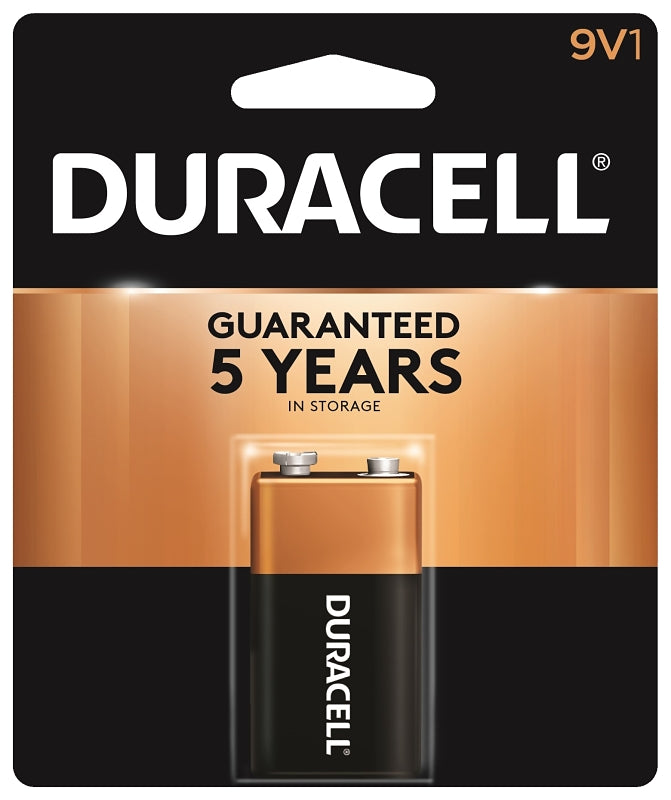 DURACELL Duracell MN1604B1Z Battery, 9 V Battery, Alkaline, Manganese Dioxide, Rechargeable: No ELECTRICAL DURACELL