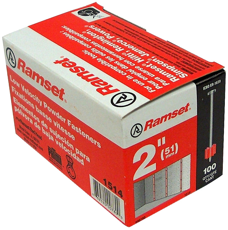 RAMSET Ramset 00780 Drive Pin, 0.145 in Dia Shank, 2 in L, Steel, Plated HARDWARE & FARM SUPPLIES RAMSET