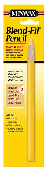 MINWAX Minwax 11003000 Wood Filler Pencil, Solid, #3