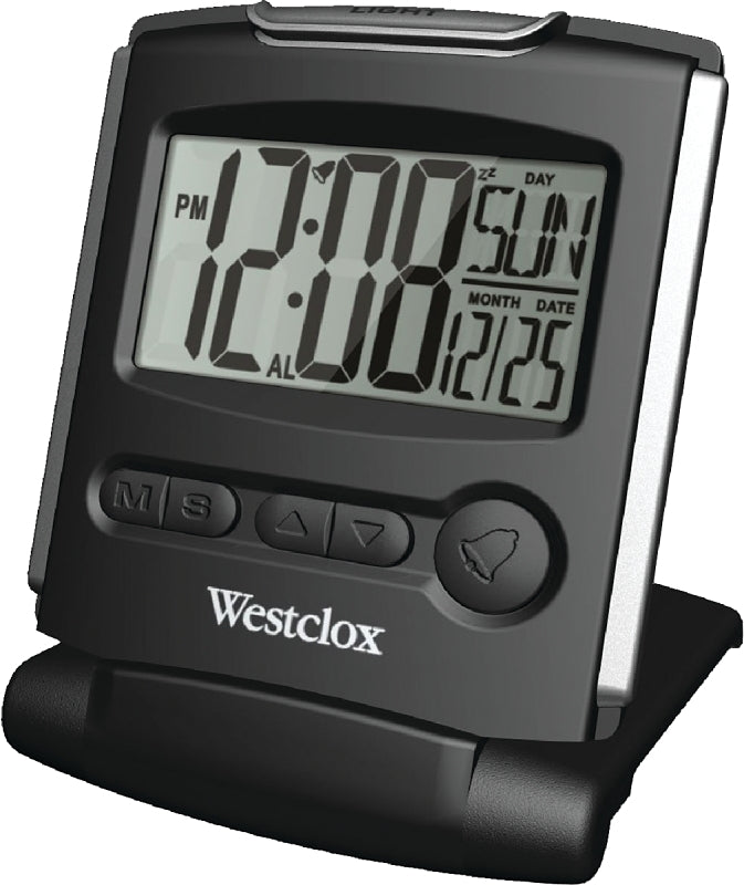 WESTCLOX Westclox 72028 Alarm Clock, CR2032 Lithium Battery, LCD Display HOUSEWARES WESTCLOX