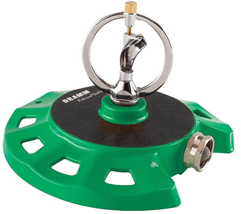 DRAMM Dramm 15074 Spinning Sprinkler, Aluminum/Plastic/Zinc