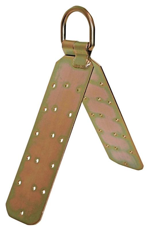 QUALCRAFT INDUSTRIES Guardian Fall Protection 00455 Temper Anchor, Zinc-Plated Steel