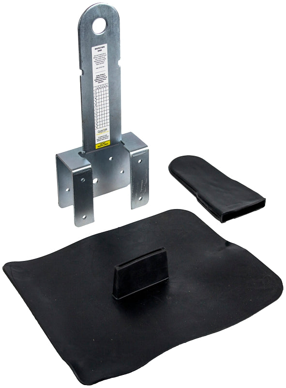 QUALCRAFT INDUSTRIES Guardian Fall Protection 00420 Truss Boss Kit, Galvanized Steel, Zinc