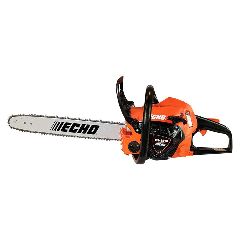 ECHO Echo CS-3510-16 Chainsaw, Gas, 34.4 cc Engine Displacement, 2-Cycle Engine, 28 in Cutting Capacity, 16 in L Bar OUTDOOR LIVING & POWER EQUIPMENT ECHO