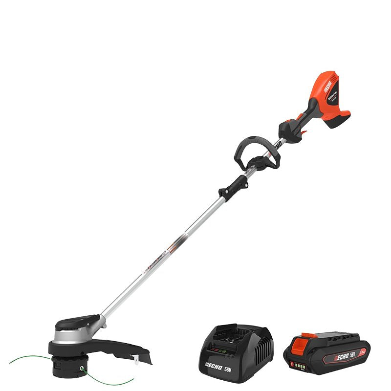 ECHO Echo eFORCE DSRM-2100C1 Cordless String Trimmer, Battery Included, 2.5 Ah, 56 V, Lithium-Ion, 0.095 in Dia Line OUTDOOR LIVING & POWER EQUIPMENT ECHO
