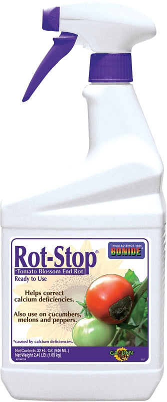 BONIDE Bonide Rot-Stop 167 Tomato Blossom End Rot, Liquid, White, 1 qt