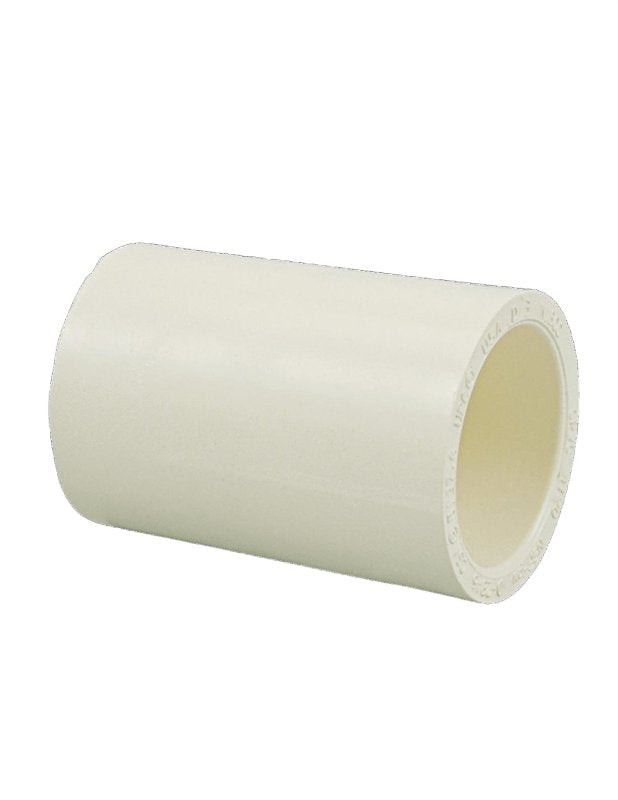NIBCO INC. Nibco T00040J Pipe Coupling, 3/4 in, Slip-Joint, CPVC, White