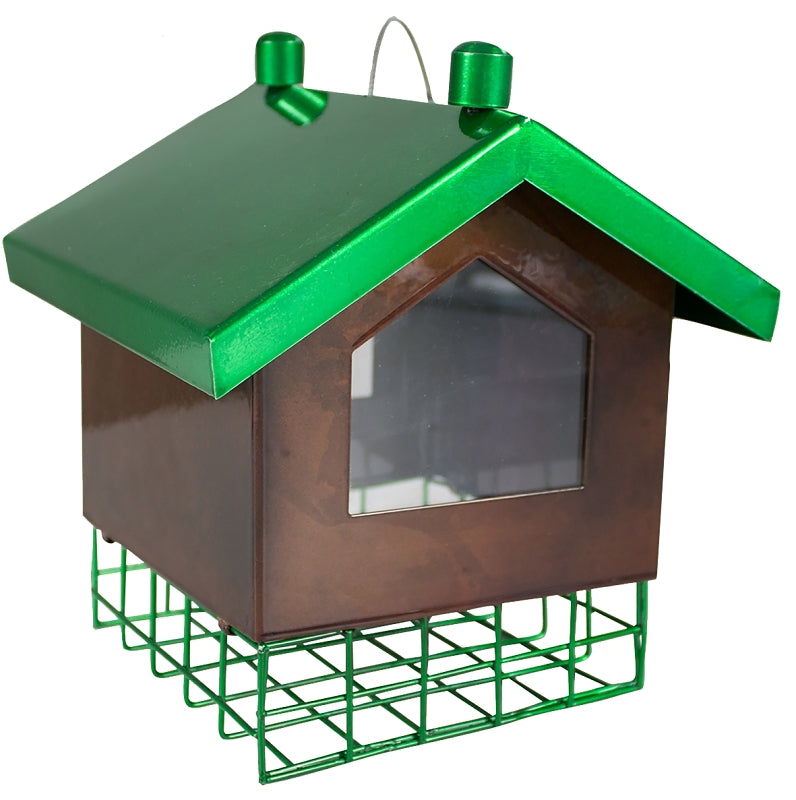 HEATH Heath 21705 Suet Cage Bird Feeder, Flipside, Steel PET & WILDLIFE SUPPLIES HEATH