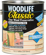 WOODLIFE Wolman 00903 Preservative, Clear, Liquid, 1 gal, Can