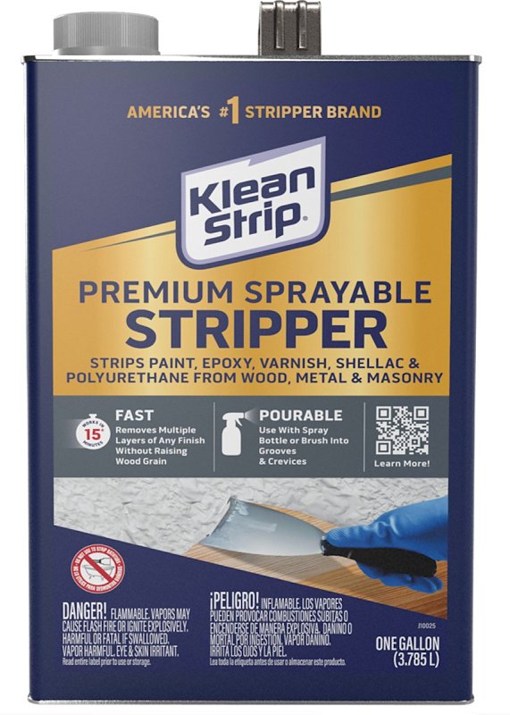KLEAN STRIP Klean Strip GKWL962 Paint and Varnish Stripper, 1 gal, Can, Liquid