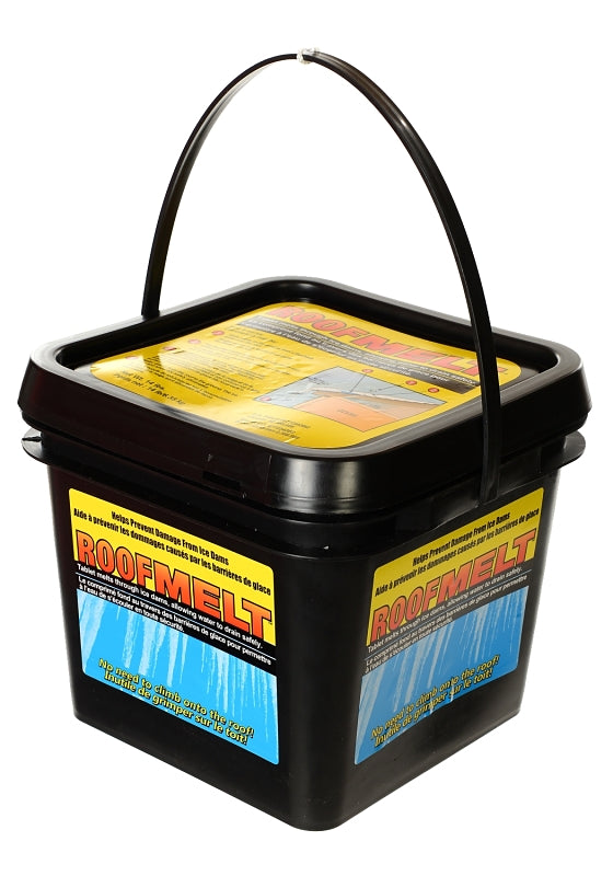 KASSOUNI MFG., INC. Roofmelt RM-65 Ice Melter, Tablet, 14 lb Bucket
