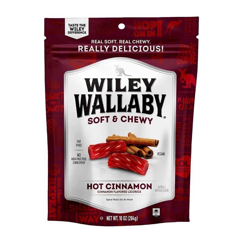 WILEY WALLABY Wiley Wallaby 121192 Candy, Hot Cinnamon, 10 oz HOUSEWARES WILEY WALLABY