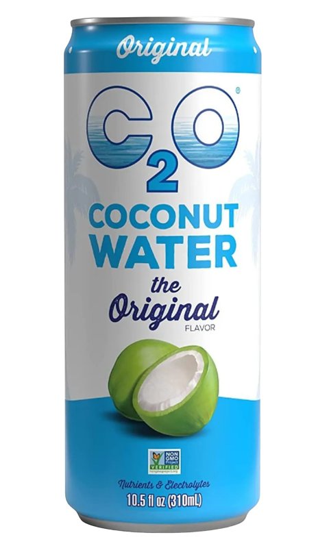 NOVAMEX C2O Coconut Water 75001 Coconut Water, Original, 10.5 fl-oz