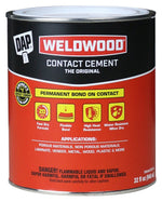 DAP DAP 00272 Contact Cement, Liquid, Strong Solvent, Tan, 1 qt, Can PAINT DAP