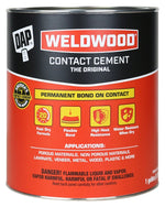 DAP DAP 00273 Contact Cement, Liquid, Strong Solvent, Tan, 1 gal, Can