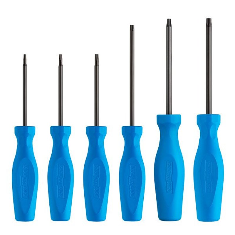 CHANNELLOCK Channellock TS-6H Screwdriver Set, 6-Piece, Steel, Polished Black, Specifications: Blue Handle