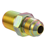 CASH ACME Eastman 65708B Gas Adapter, 3/8 in, Flare x MIP, Brass, Zinc-Plated