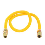 CASH ACME Eastman 30YE515036B Gas Connector, 1/2 in, FIP x MIP, Stainless Steel, Epoxy-Coated, 36 in L, 5/8 in OD PLUMBING, HEATING & VENTILATION CASH ACME