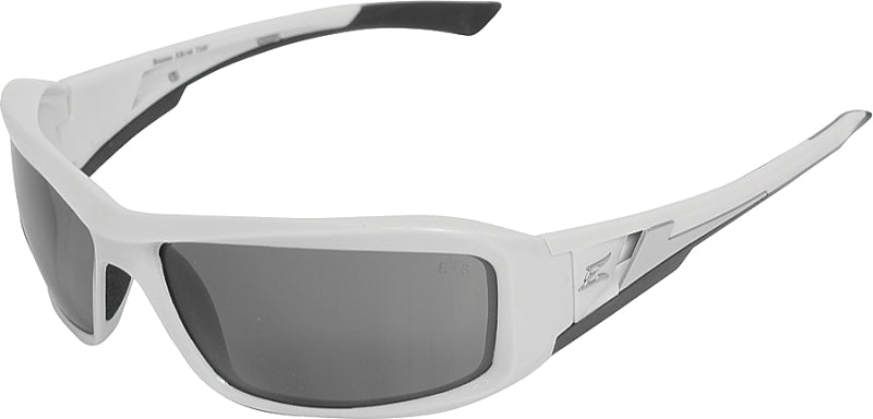 EDGE Edge XB146 Non-Polarized Safety Glasses, Unisex, Polycarbonate Lens, Full Frame, Nylon Frame, White Frame