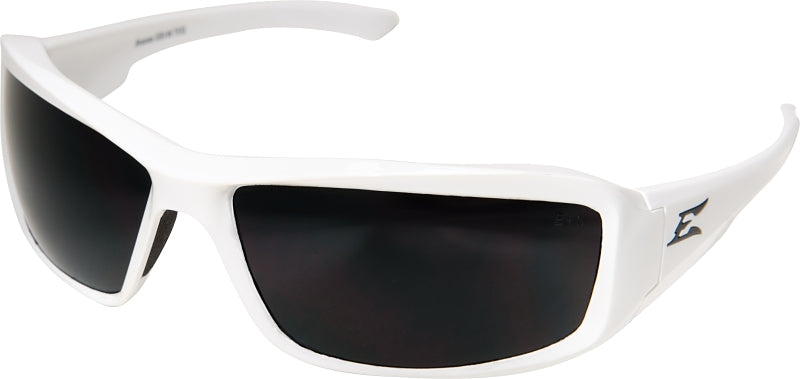 EDGE Edge TXB246 Polarized Safety Glasses, Unisex, Polycarbonate Lens, Full Frame, Nylon Frame, White Frame