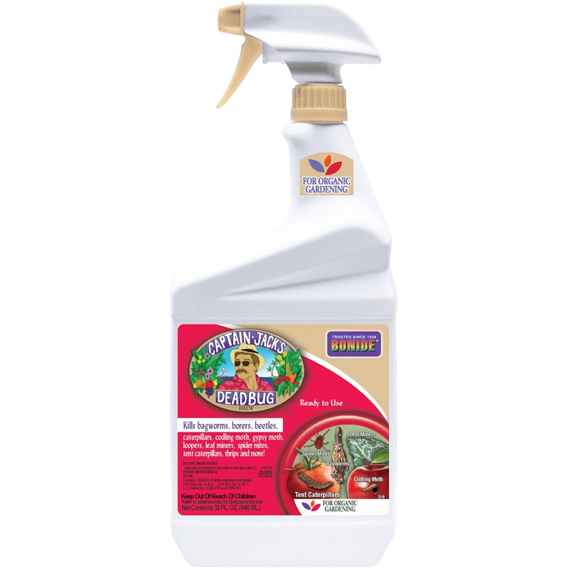 BONIDE Captain Jack's 250 Dead Bug Brew, Liquid, 1 qt Bottle