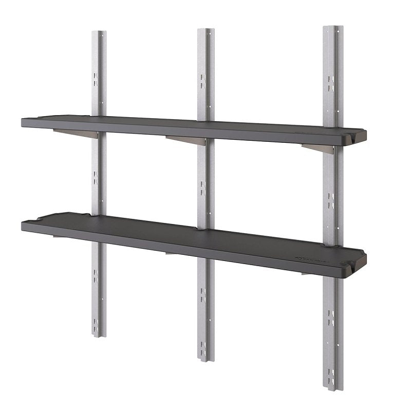 SUNCAST Suncast BMSASHELFK1 Storage Shelf Kit, Resin, Black
