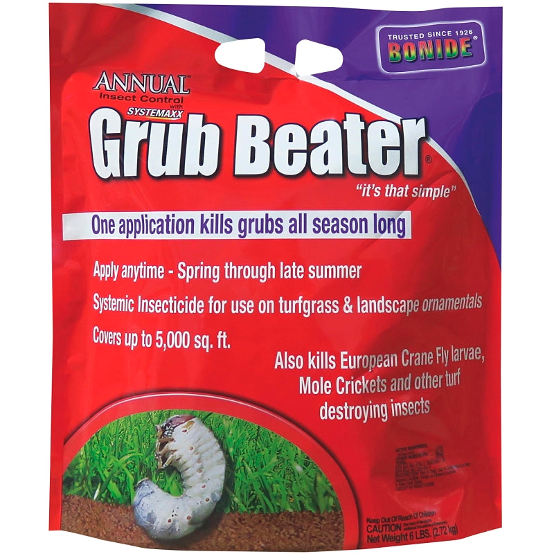 BONIDE Bonide Annual 603 Grub Beater, Solid, 6 lb Bag LAWN & GARDEN BONIDE