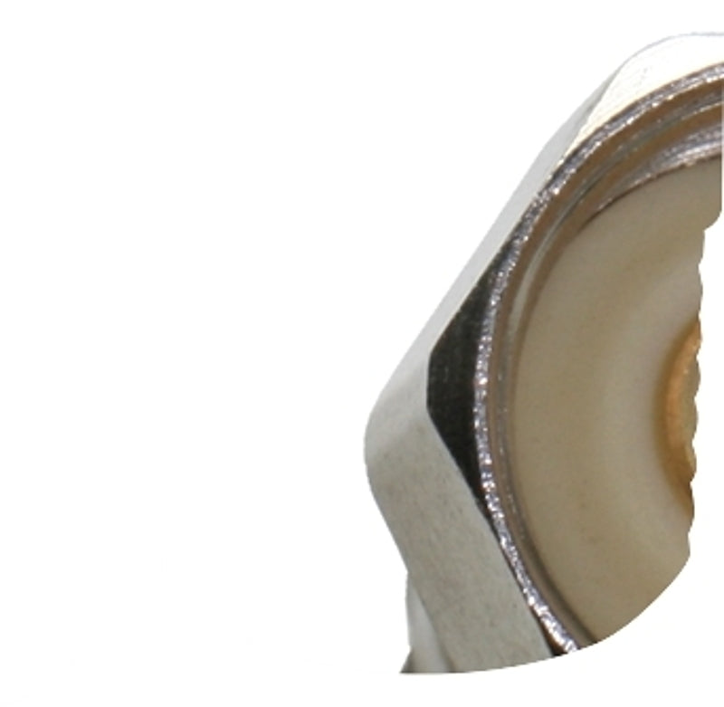 FLUIDMASTER Fluidmaster B4F30 Water Supply Connector, 1/2 in, FIP, Polymer/Stainless Steel, 1000 psi Pressure