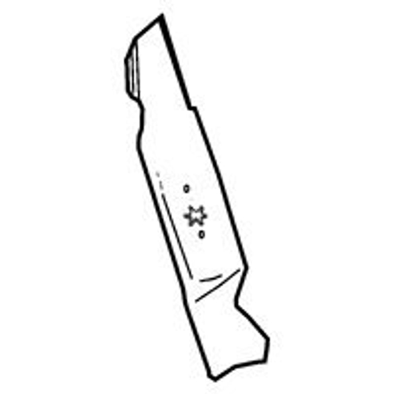 MTD MTD 490-100-M115 Lawn Mower Blade, 20 in L, For: 1997 and After MTD Mowers