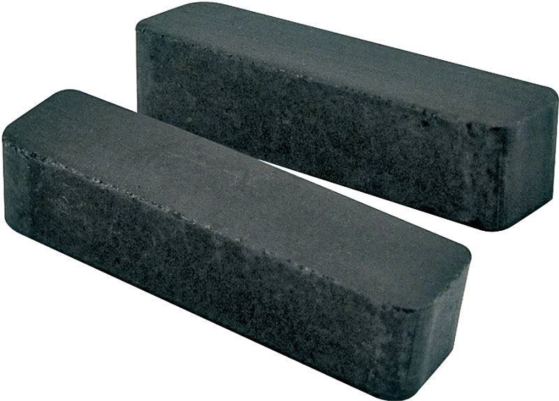 MASTER MAGNETICS Magnet Source 07001 Magnet Block, Ceramic, Charcoal Gray, 7/8 in L, 3/16 in W, 1/4 in H