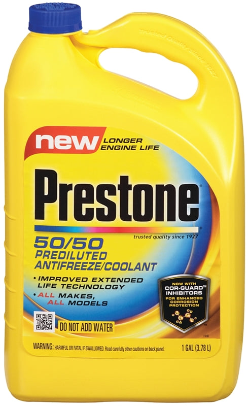 PRESTONE PRODUCTS CORP Prestone AF2100 Coolant, 1 gal Bottle, Yellow AUTOMOTIVE PRESTONE PRODUCTS CORP