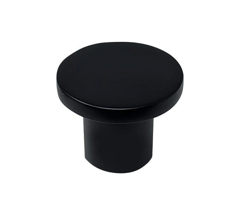 LAUREY DIV STRATEGIC BR Laurey Wynwood Series 12520 Cabinet Knob, 0.78 in Projection, Zinc, Matte Black HARDWARE & FARM SUPPLIES LAUREY DIV STRATEGIC BR