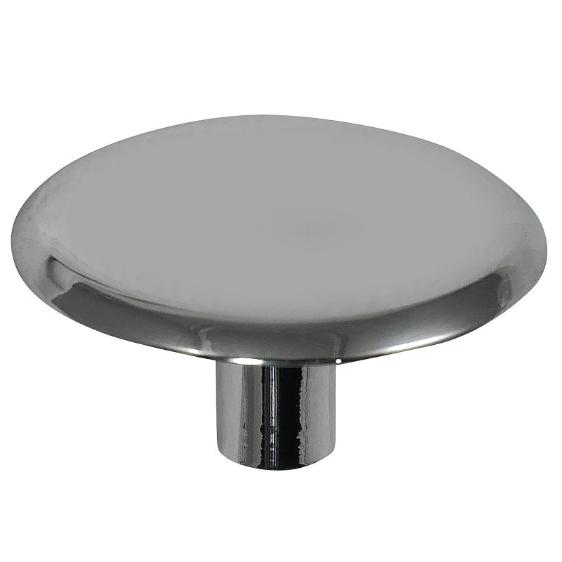 LAUREY DIV STRATEGIC BR Laurey Modern Standards Series 20226 Cabinet Knob, 15 mm Projection, Zinc, Polished Chrome