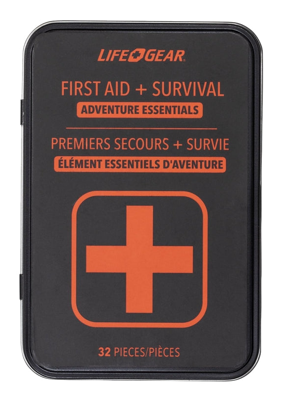 DORCY LifeGear 41-3803 First Aid Plus Survival Adventure Essentials Kit, Black APPLIANCES & ELECTRONICS DORCY