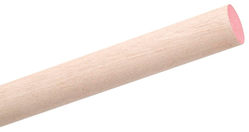 WADDELL Waddell 6618UB Dowel Rod, 1-1/8 in Dia, 36 in L, Birchwood