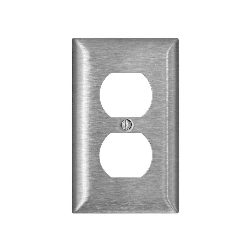 LEVITON Decora 022-80414-02W Blank Wallplate, 1-Gang, Plastic, White ELECTRICAL LEVITON