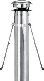 SELKIRK Selkirk 208440 Roof Brace Kit, Stainless Steel, Includes: (1) Bolt Adjustment and (1) Roof Bracket