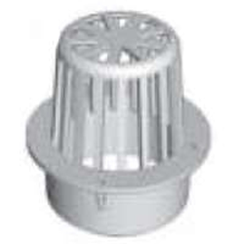 DRAINTECH DrainTech 0333SDG Atrium Grate, 3 in Dia, Round, Polyethylene, Green PLUMBING, HEATING & VENTILATION DRAINTECH