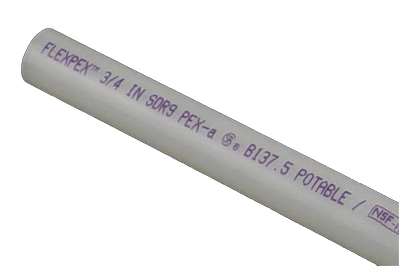 FLAIR-IT Flair-It SAFEPEX Pro 16052 Straight Stick Pipe Tubing, 3/4 in, PEX-A, White, 5 ft L PLUMBING, HEATING & VENTILATION FLAIR-IT