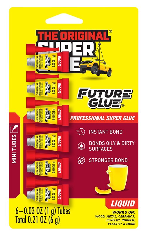 THE ORIGINAL SUPER GLUE The Original Super Glue 11710008 Glue, Liquid, Tube