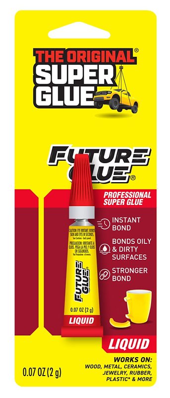 THE ORIGINAL SUPER GLUE The Original Super Glue 00615 TV1 Super Glue, Liquid, Characteristic, Clear, 2 g Tube