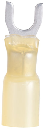 GB Gardner Bender Xtreme AMT-116 Spade Terminal, 600 V, 12 to 10 AWG Wire, #8 to 10 Stud, Yellow