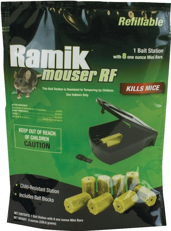NEOGEN Neogen 000800 Refillable Bait Station, 8 oz Bait, Green