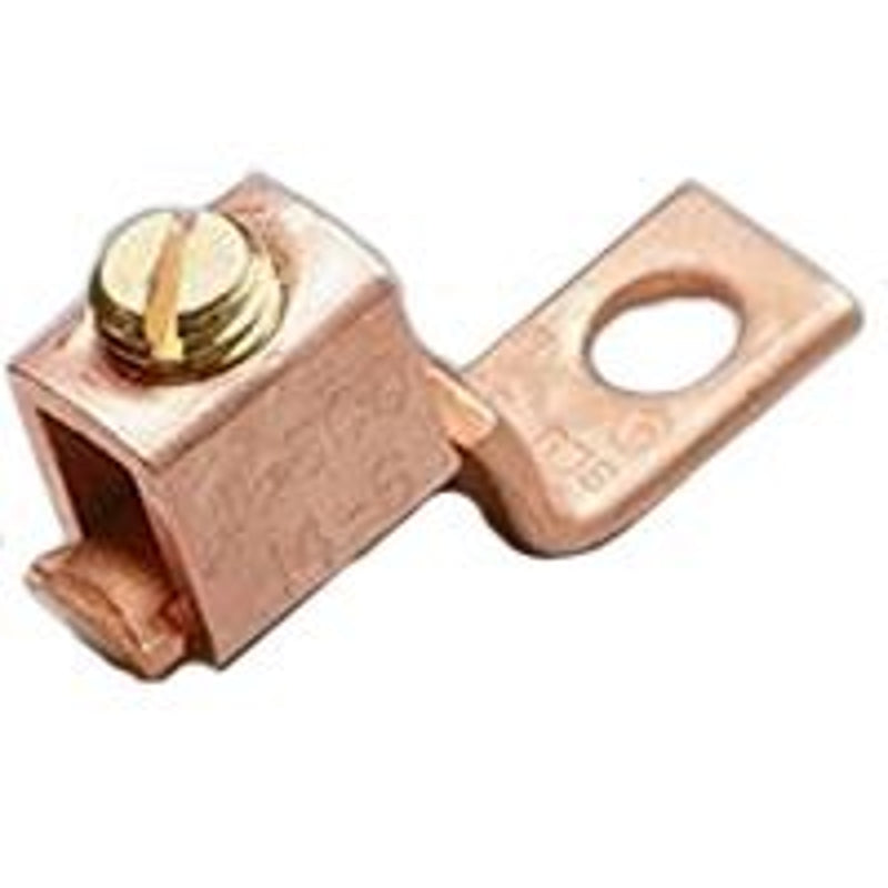 GB Gardner Bender GSLU-125 Mechanical Lug, 600 V, 6 to 0 AWG Wire, 3/8 in Stud, Copper Contact