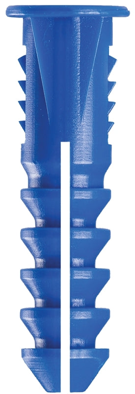 COBRA ANCHORS Cobra Anchors 193S Screw Anchor, #8-10 Thread, 1-1/4 in L, Polyethylene, 175 lb, 10/PK