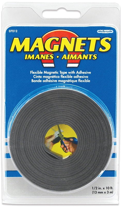 MASTER MAGNETICS Magnet Source 07012 Magnetic Tape, 10 ft L, 1/2 in W HARDWARE & FARM SUPPLIES MASTER MAGNETICS