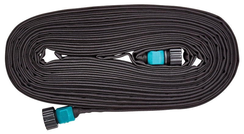 GILMOUR MFG Gilmour 27025G Weeper/Soaker Hose with Cloth Cover, 5/8 in, 25 ft L, Black HOUSEWARES GILMOUR MFG
