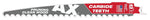 MILWAUKEE Milwaukee AX 48-00-5232 Reciprocating Saw Blade, 9 in L, 3 TPI, Carbide Cutting Edge TOOLS MILWAUKEE
