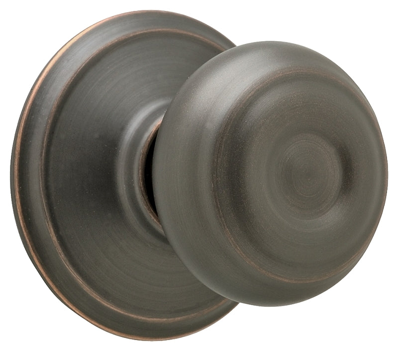 SCHLAGE LOCK Schlage F Series F10VGEO716 Passage Knob, Knob Handle, Metal, Aged Bronze, 2-3/8 to 2-3/4 in Backset, Reversible Hand HARDWARE & FARM SUPPLIES SCHLAGE LOCK